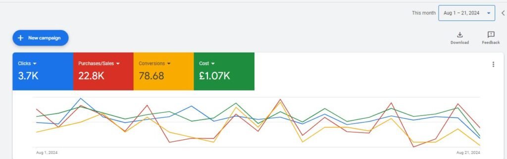 google ads portfolio